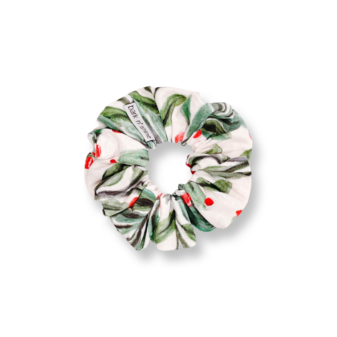 the holly scrunchies